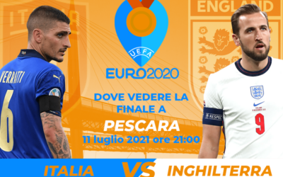 Finale Euro 2020 a Pescara: Dove vedere la partita